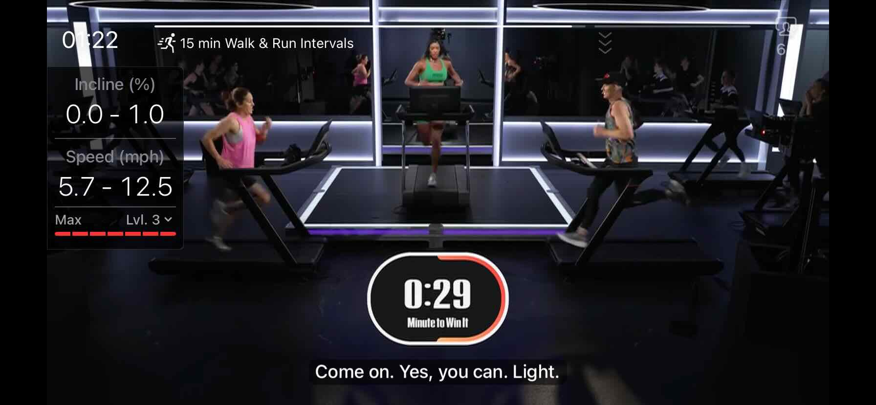 Kirsten Ferguson Welcome to the Party class with Abby Wambach and Julie Foudy on Peloton Tread - final minute