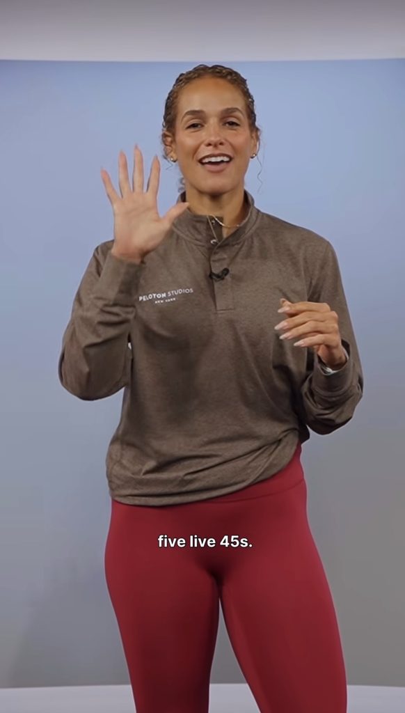 Jess Sims Do Hard Things instructor explaining the five live 45 minute classes