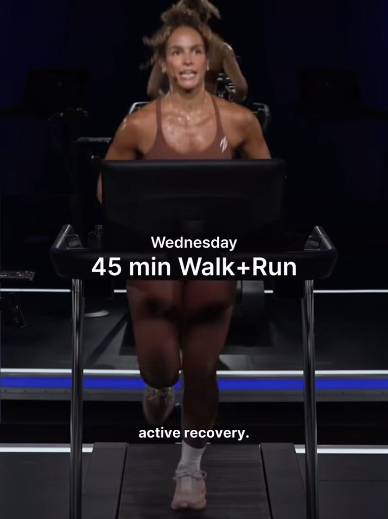Jess Sims Do Hard Things Wednesday Walk plus Run active recovery class