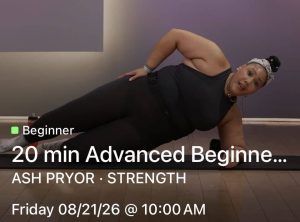 Pilates Program, Ash Pryor, Peloton