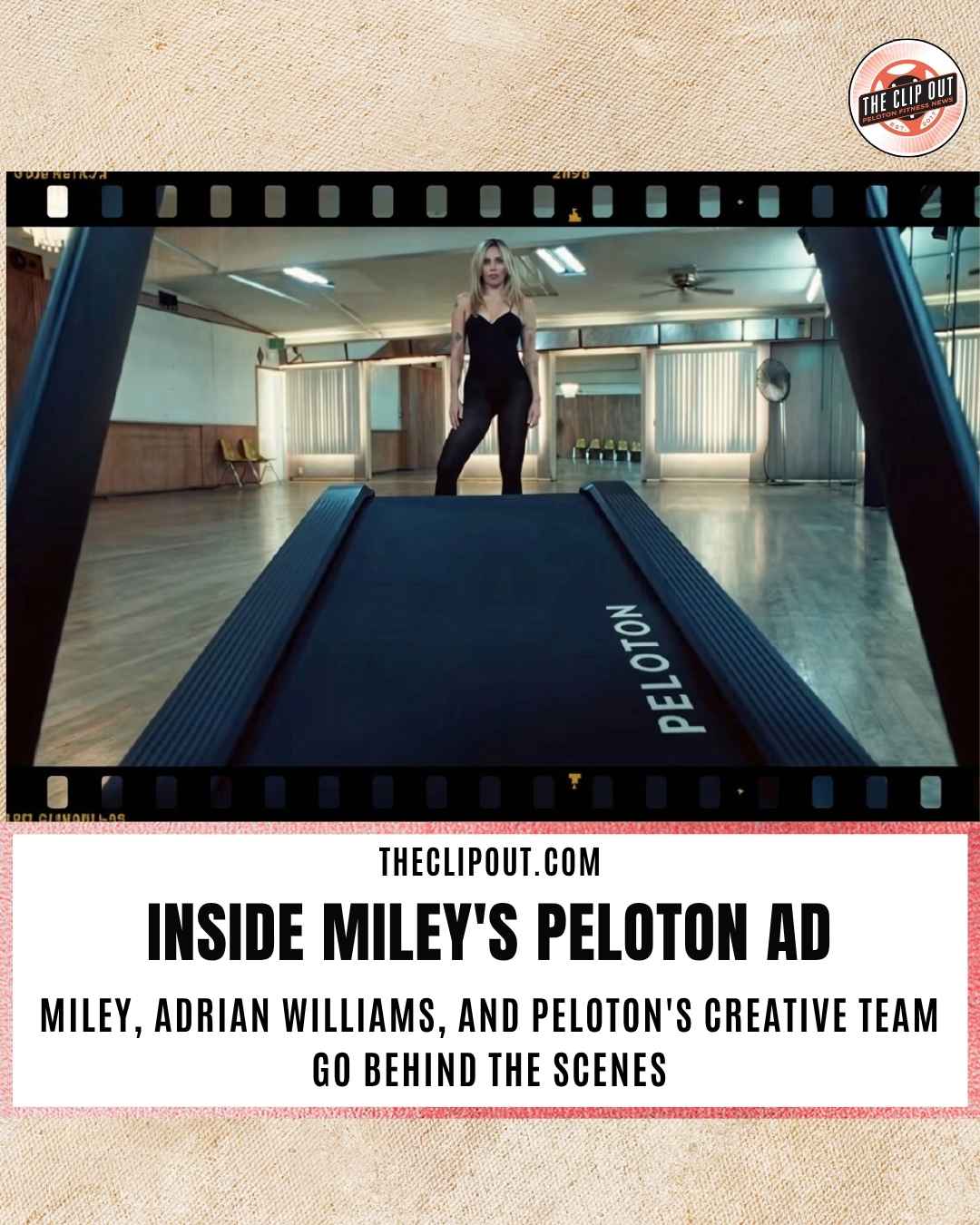 Miley Cyrus Peloton Ad
