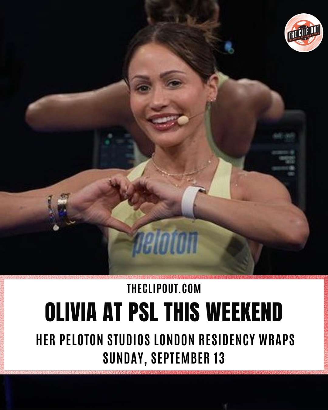 Olivia Amato Peloton Studios London