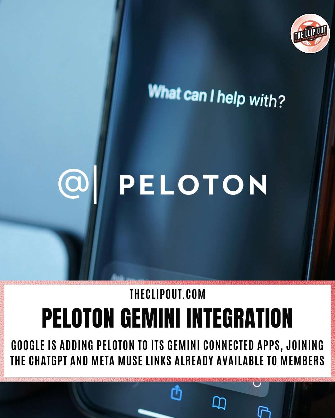 Peloton Gemini integration Google is adding Peloton to its Gemini connected apps, joining the ChatGPT and Meta Muse links already available to Members
