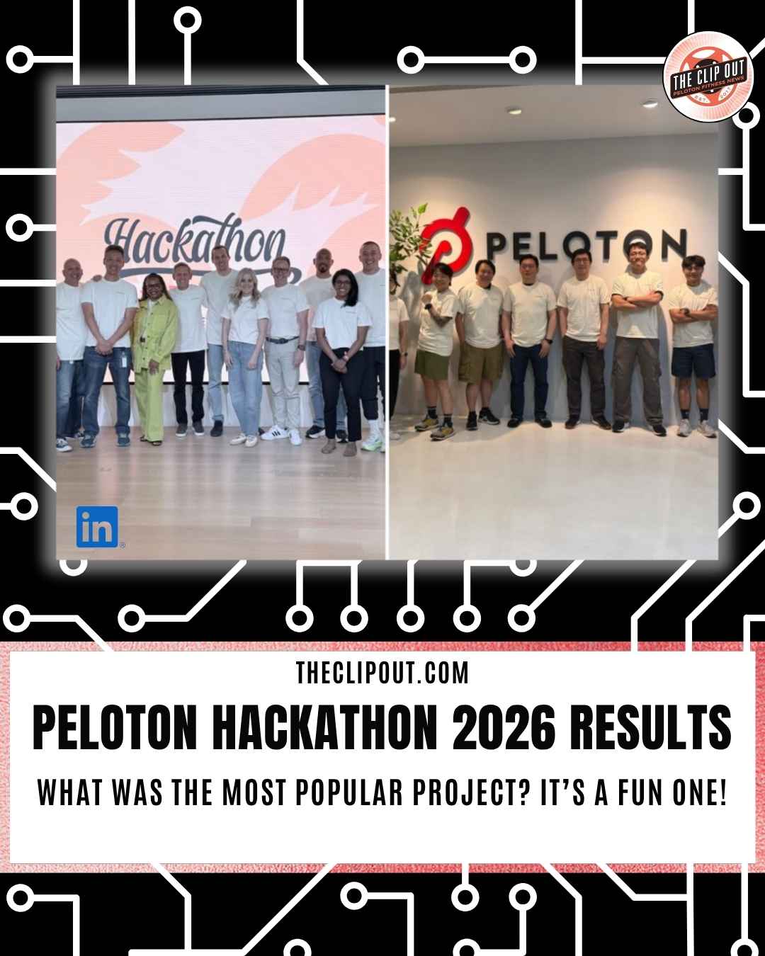 Peloton Hackathon 2026 Reveals 57 Projects, AI Focus