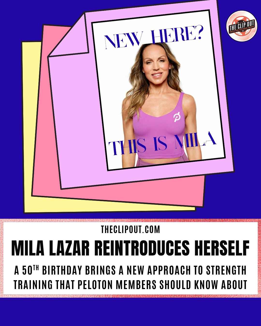 Peloton Instructor Mila Lazar Opens Up on Turning 50 Powerfully