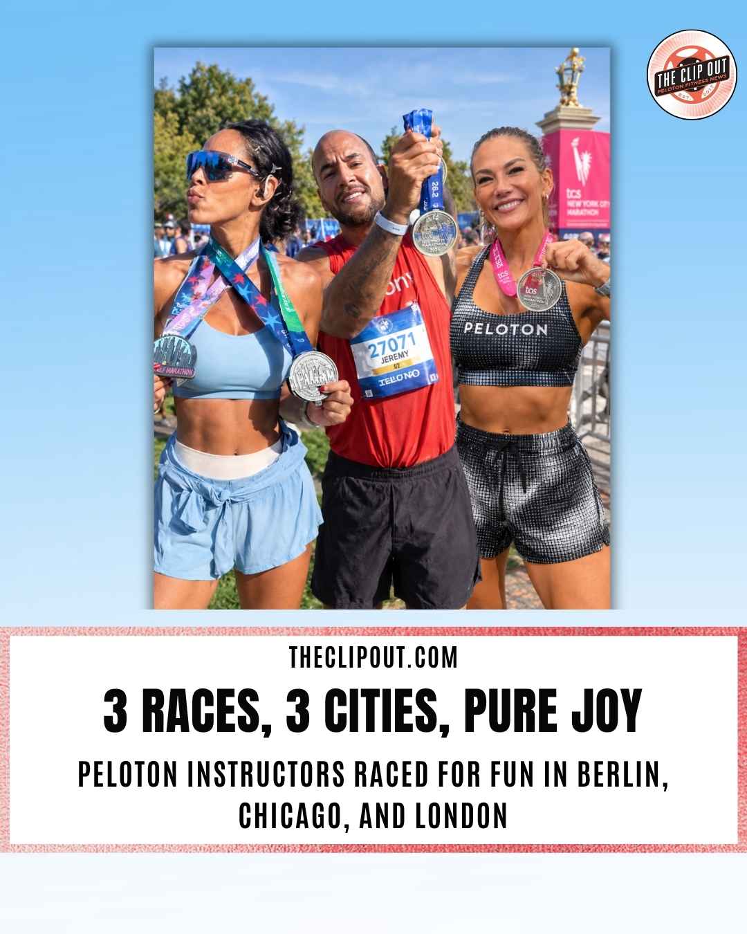 Peloton instructor races