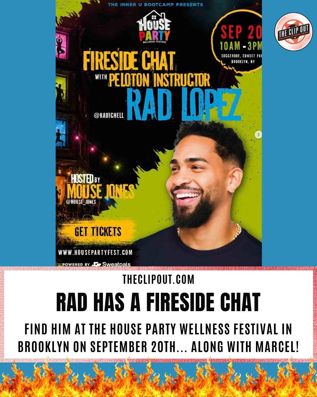 Rad Lopez House Party Wellness Festival Debut Set for Sept. 20