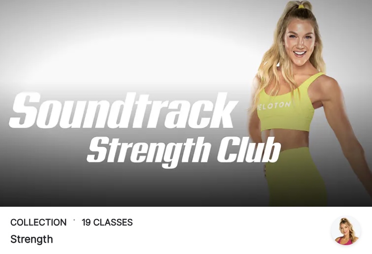 Callie Gullickson PSNY Schedule includes a ne Soundtrack Strength class