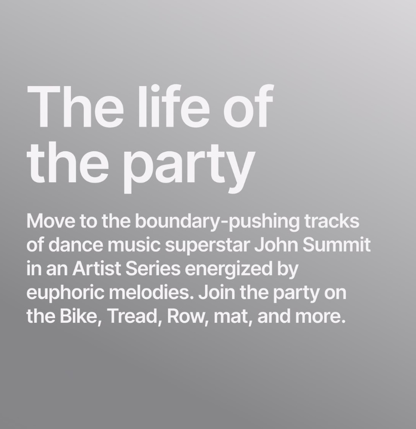 John Summit Artist Series Blurb