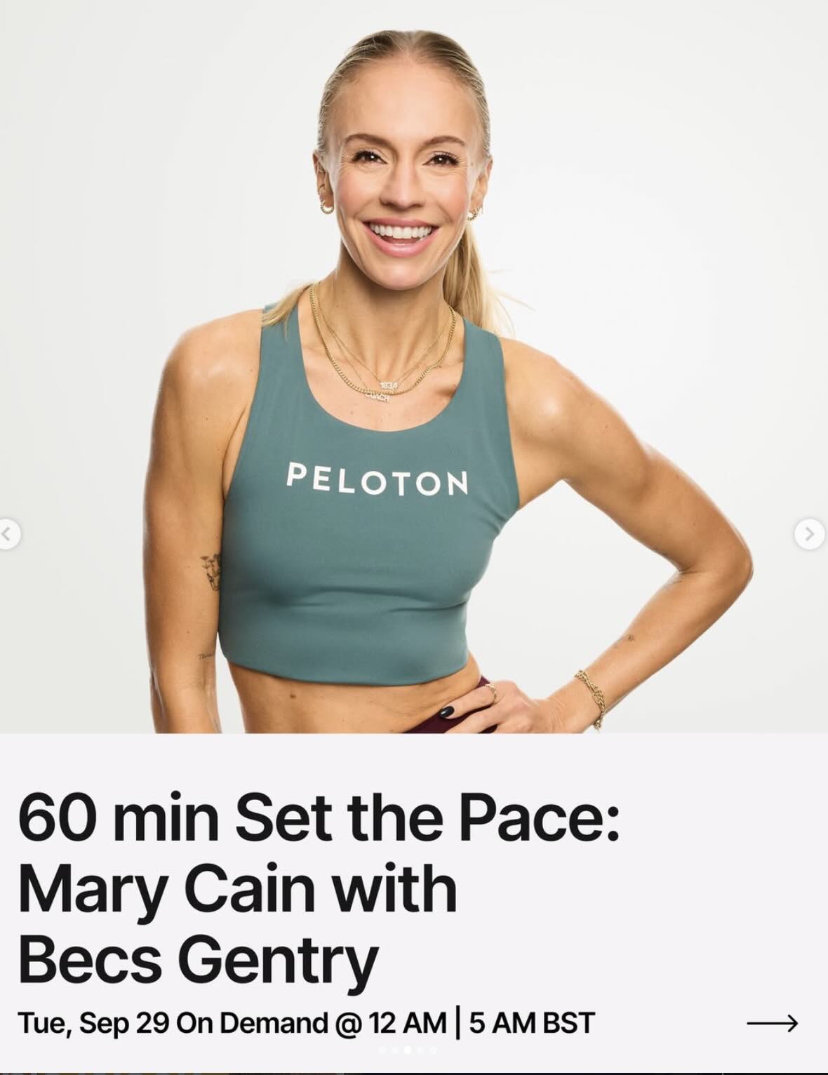 This Week at Peloton September 28
