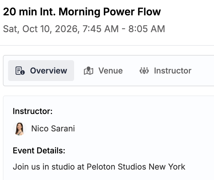 Nico Sarani live classes return to PSNY