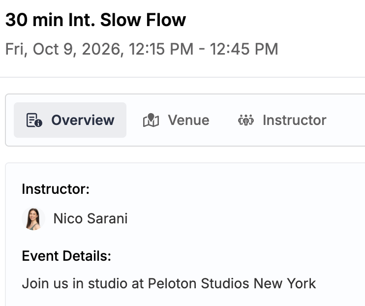 Nico Sarani live classes return to PSNY