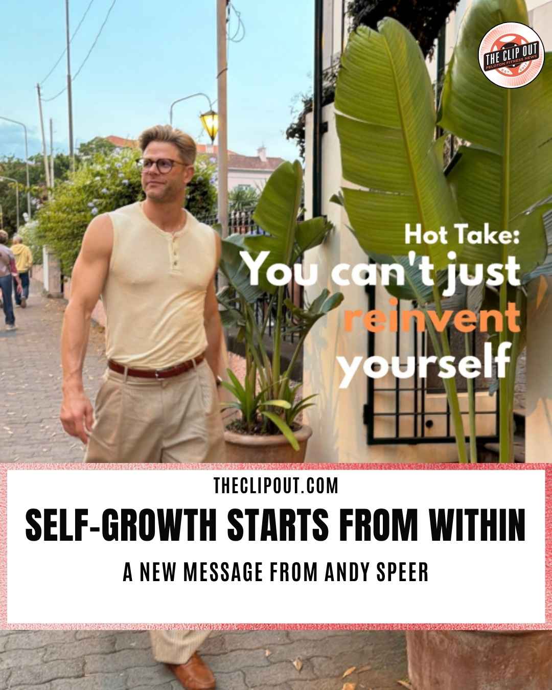 Self-Growth message, picture from Andy Speer's Instagram carousel