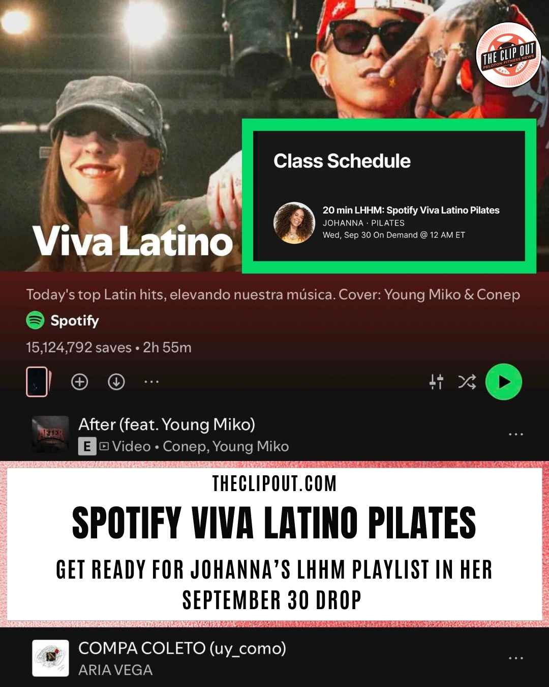 Spotify Viva Latino Pilates Drops Sept. 30 With Top Hits