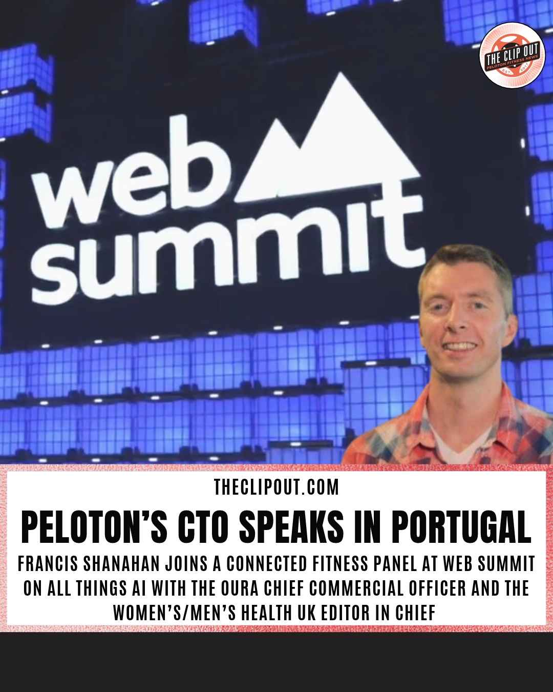 CTO Francis Shanahan Web Summit Session Dives Into AI Fitness
