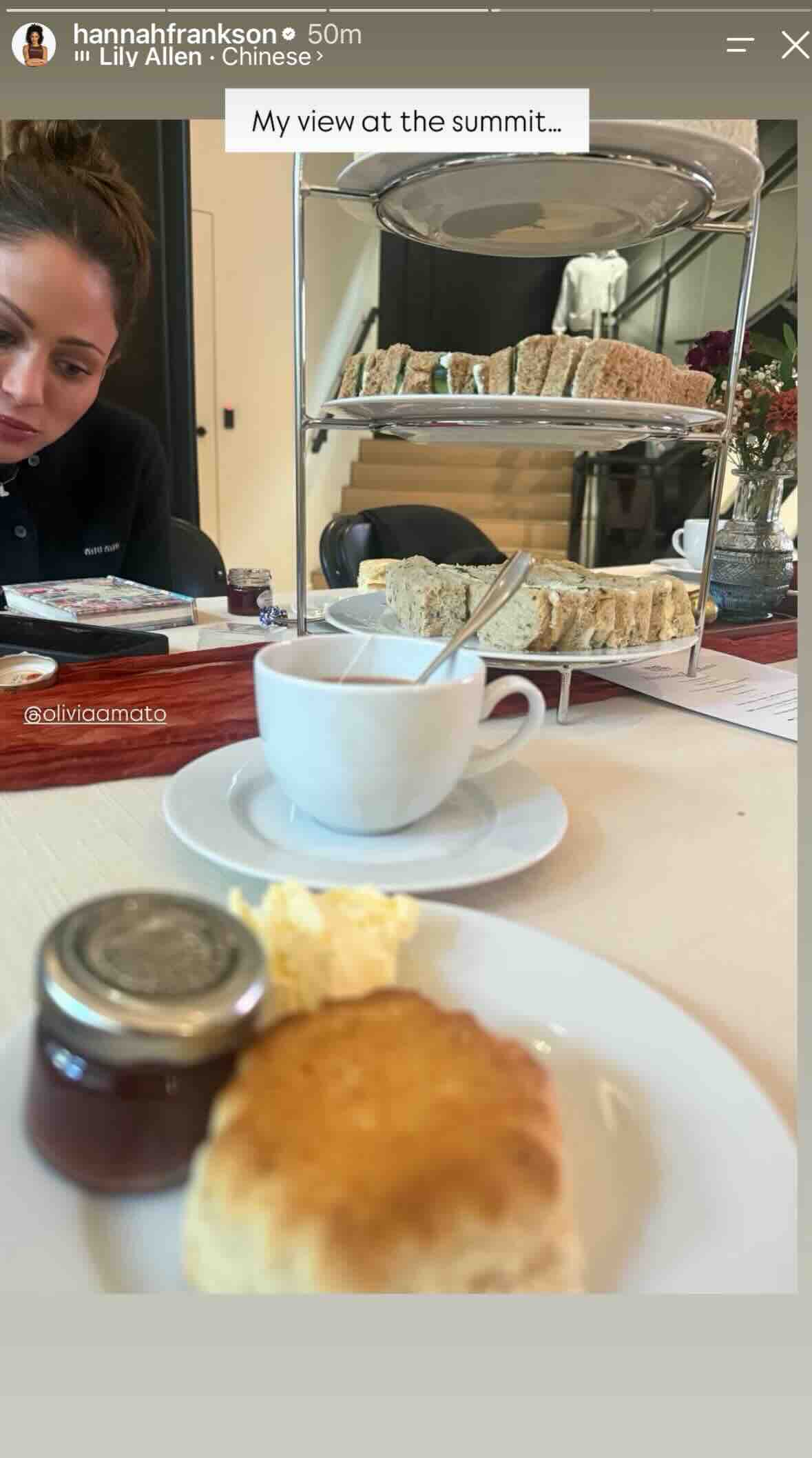 PSL Instructor Summit snacks with Olivia