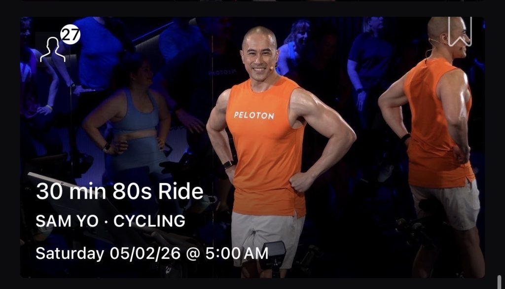 Sam Yo Video Store Ride, November 12, 2023 30 min 80s Ride with Sam Yo in the studio