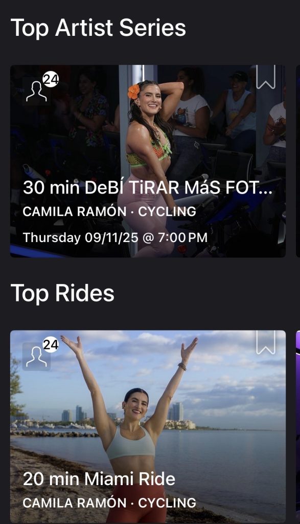 Camila's Greatest Hits Collection Top Runs and Top Strength classes
