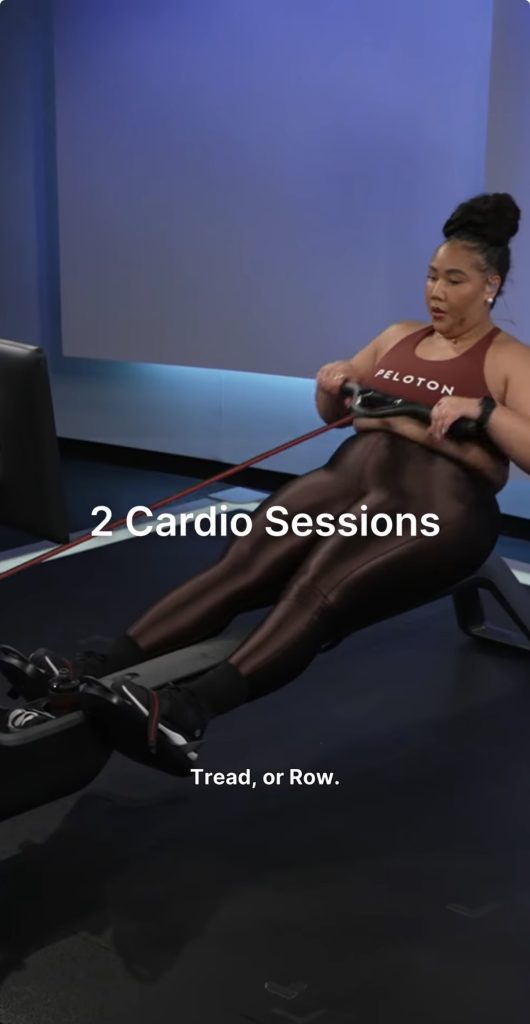 Countdown to Turkey Burn 2026 cardio session on the Peloton Row