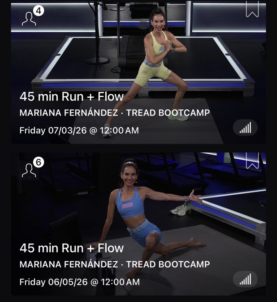 Run and Flow Tread Bootcamp classes from June 5 and July 3 with Mariana Fernández