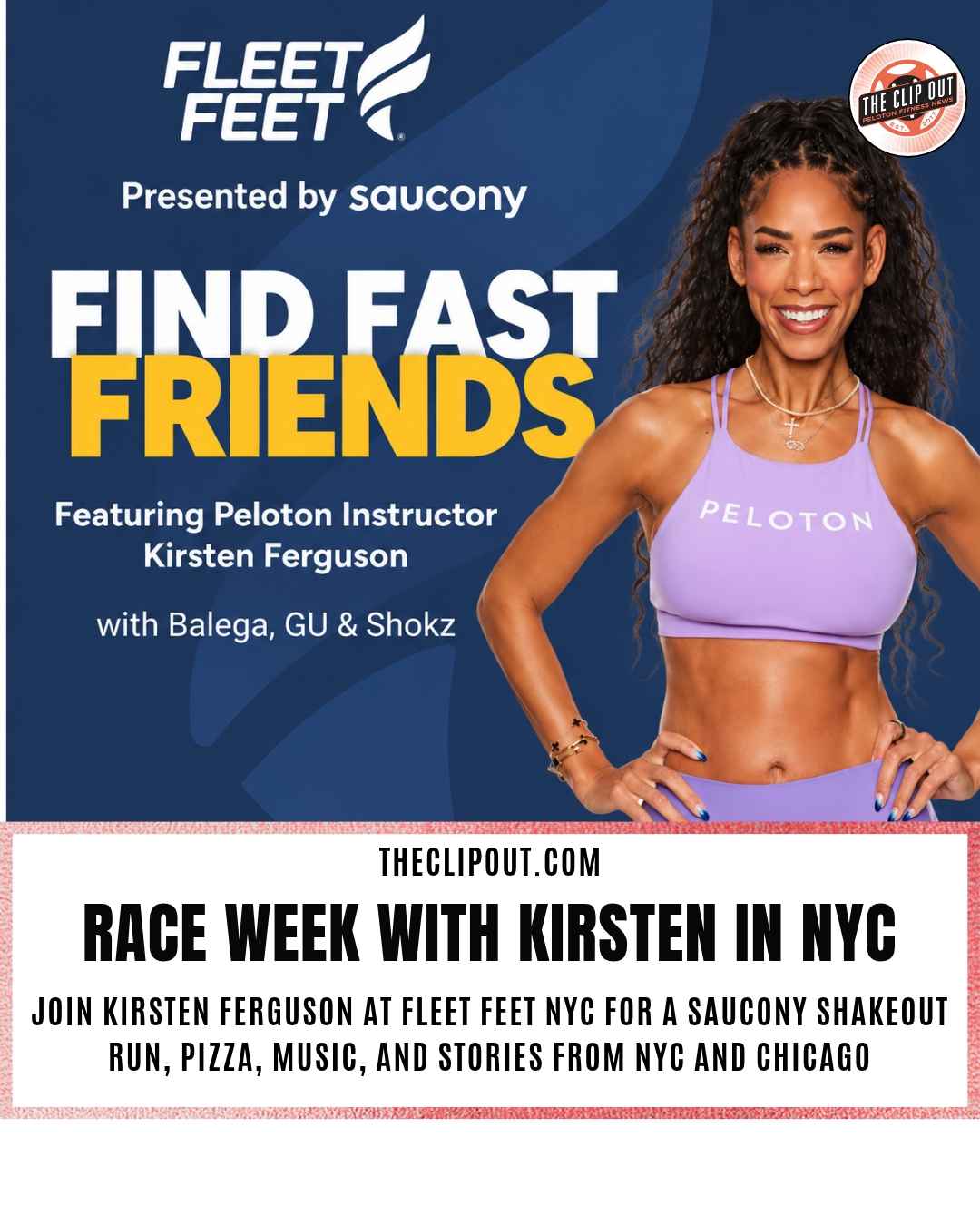 Kirsten Ferguson Fleet Feet event