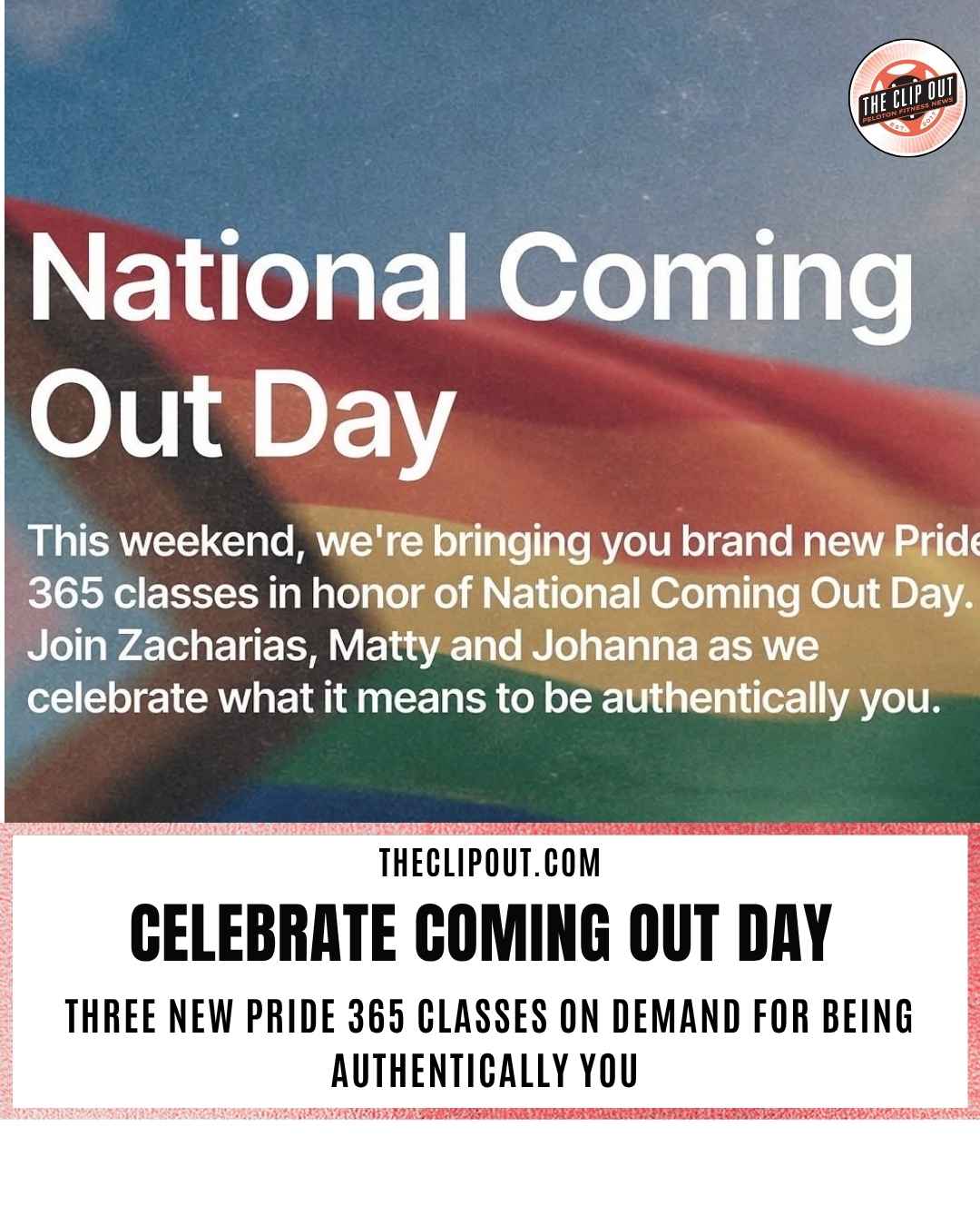 National Coming Out Day classes