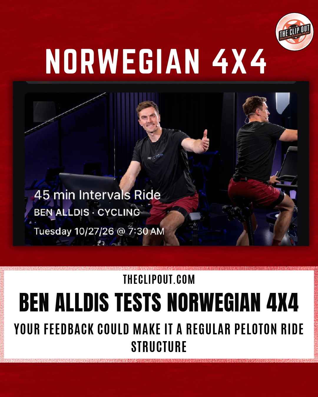 Norwegian 4x4 intervals