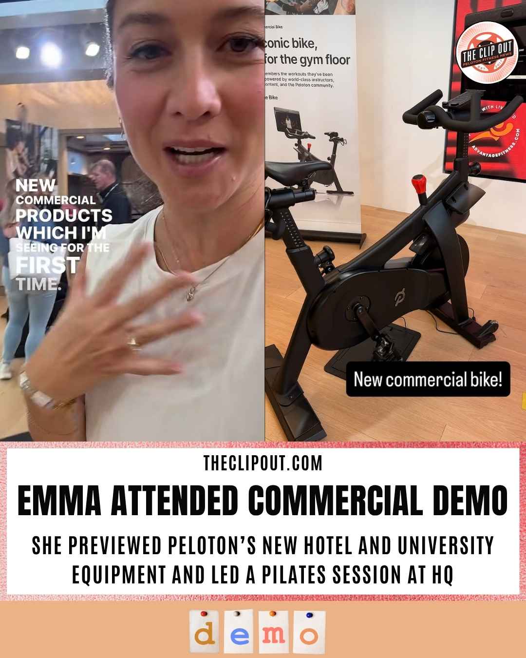 Peloton Commercial Series Demo Delivers Powerful Preview at HQ (2)
