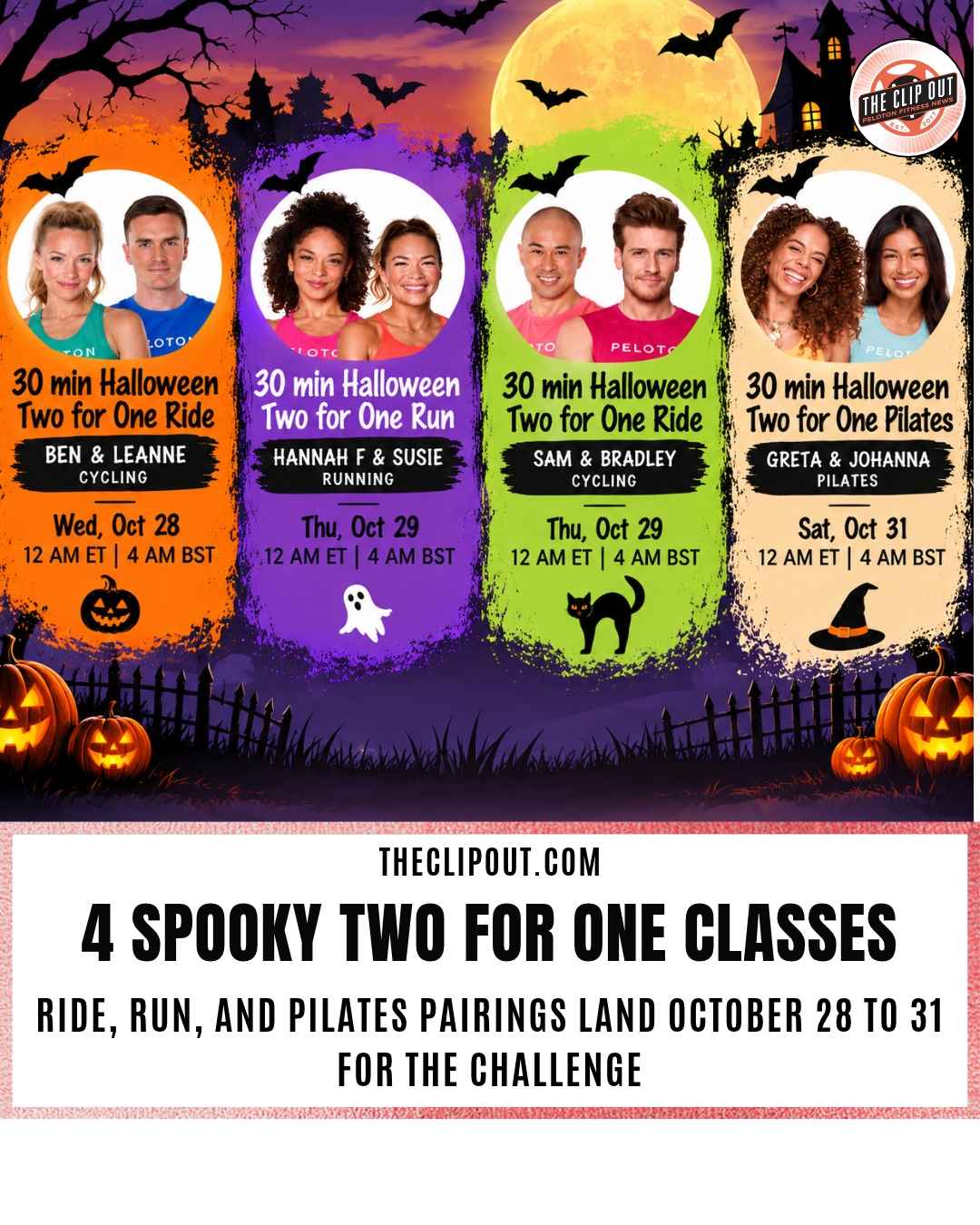 Peloton Halloween Two for One