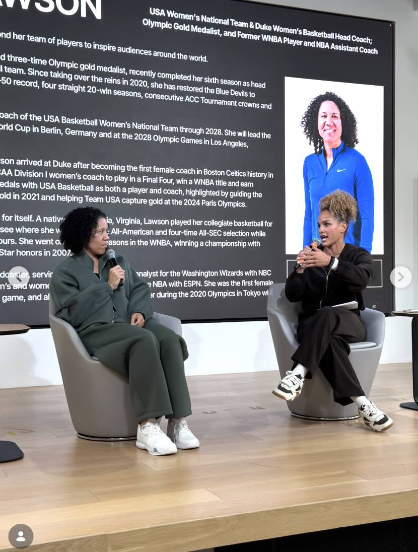 Peloton Instructor Summit PSNY 2026 - Jess Sims with Kara Lawson