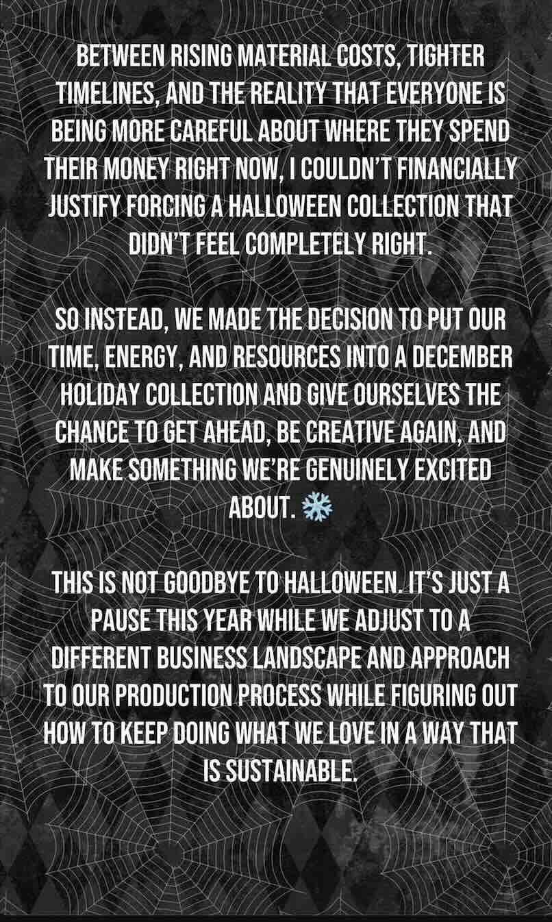 Brittany Allen Halloween Collection news