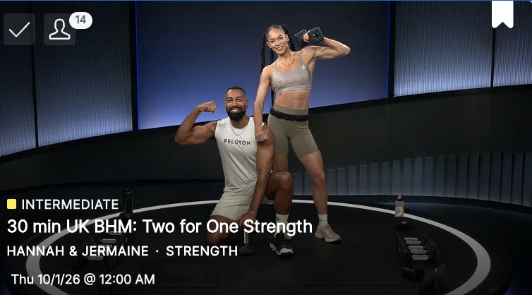 Hannah Frankson mat Strength debut with Jermaine Johnson, 30 min UK BHM: Two for One Strength