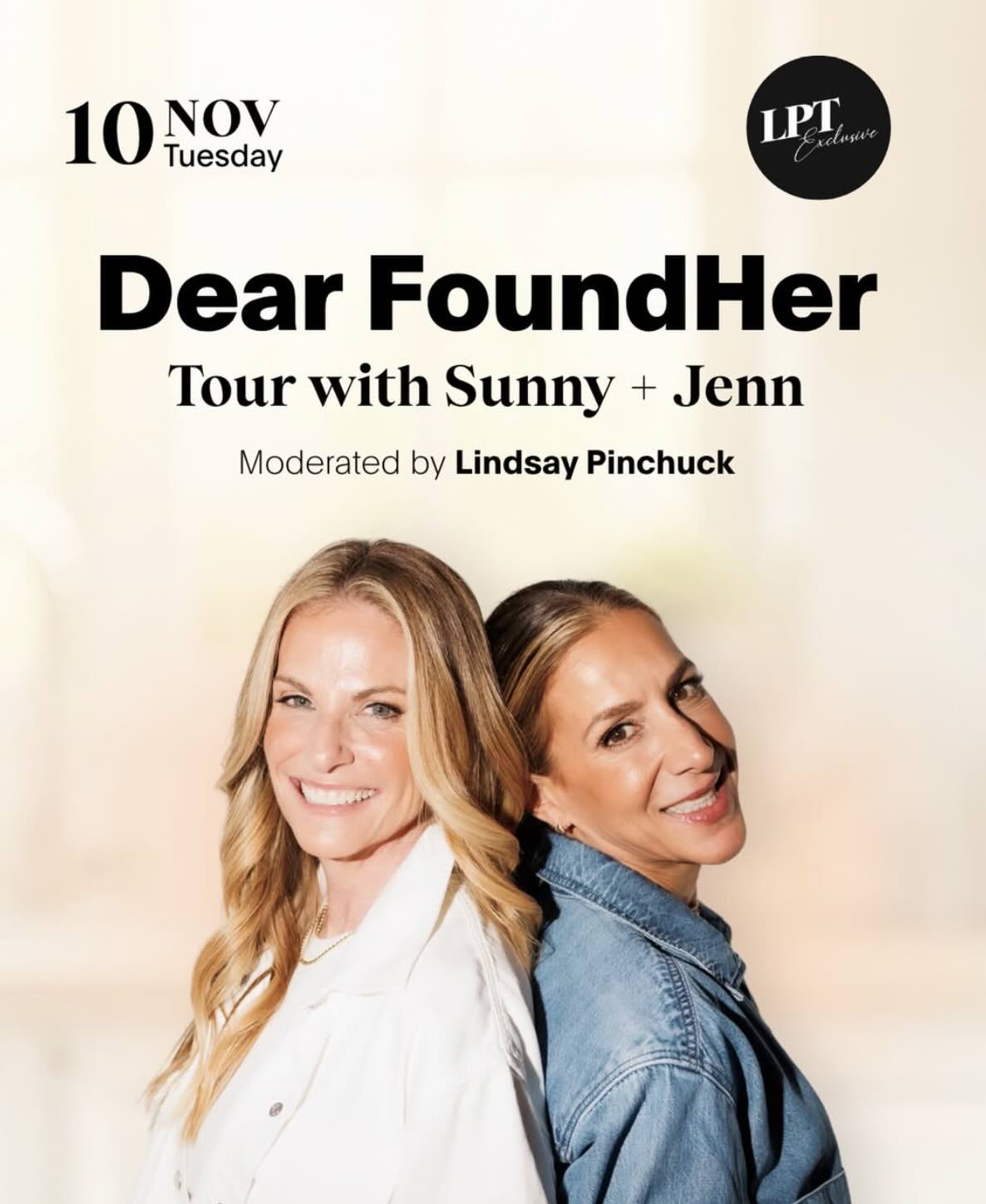 Jenn Sherman Toronto tour graphic