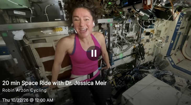 Peloton Space Ride class preview