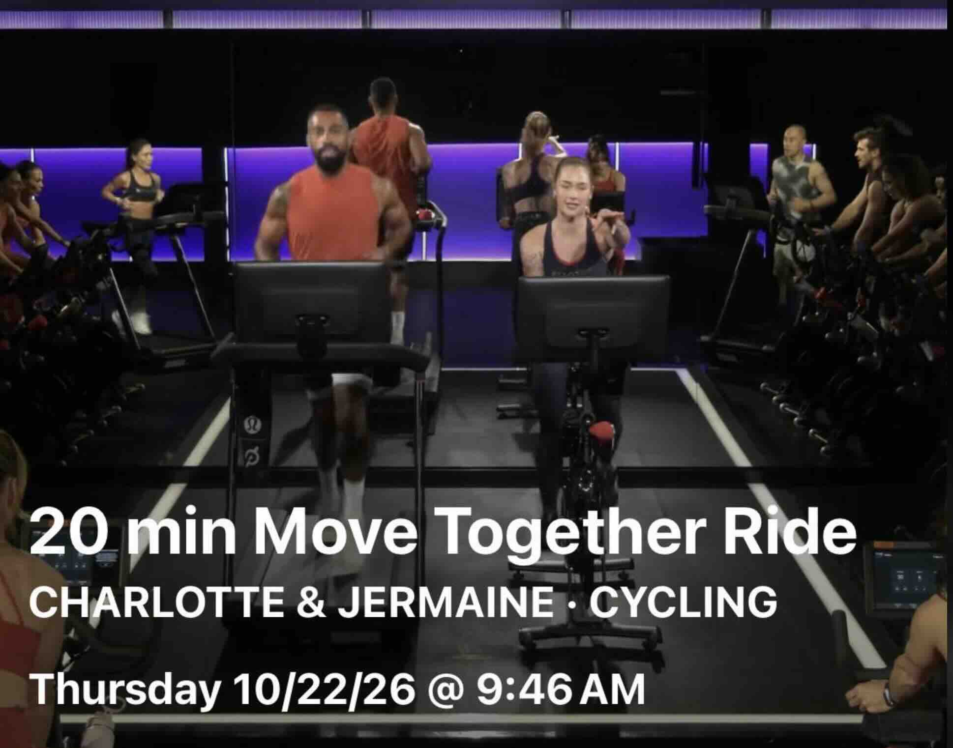 PSL Instructor Summit preview Move Together Bike and Tread Class