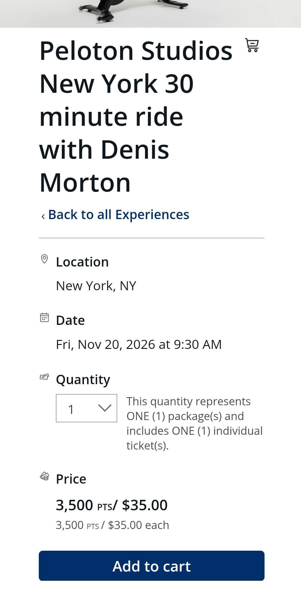 Denis Chase Ride screenshot from app view