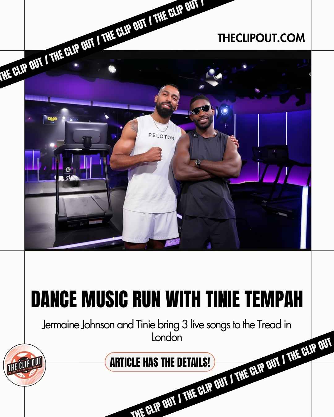 Tinie Tempah Peloton